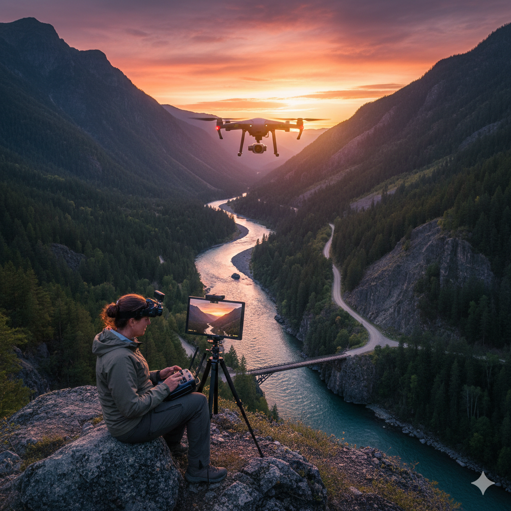 [Droning Airworks 시리즈] ② 드론 카메라 움직임의 기본 — The Language of Drone Camera Movement
