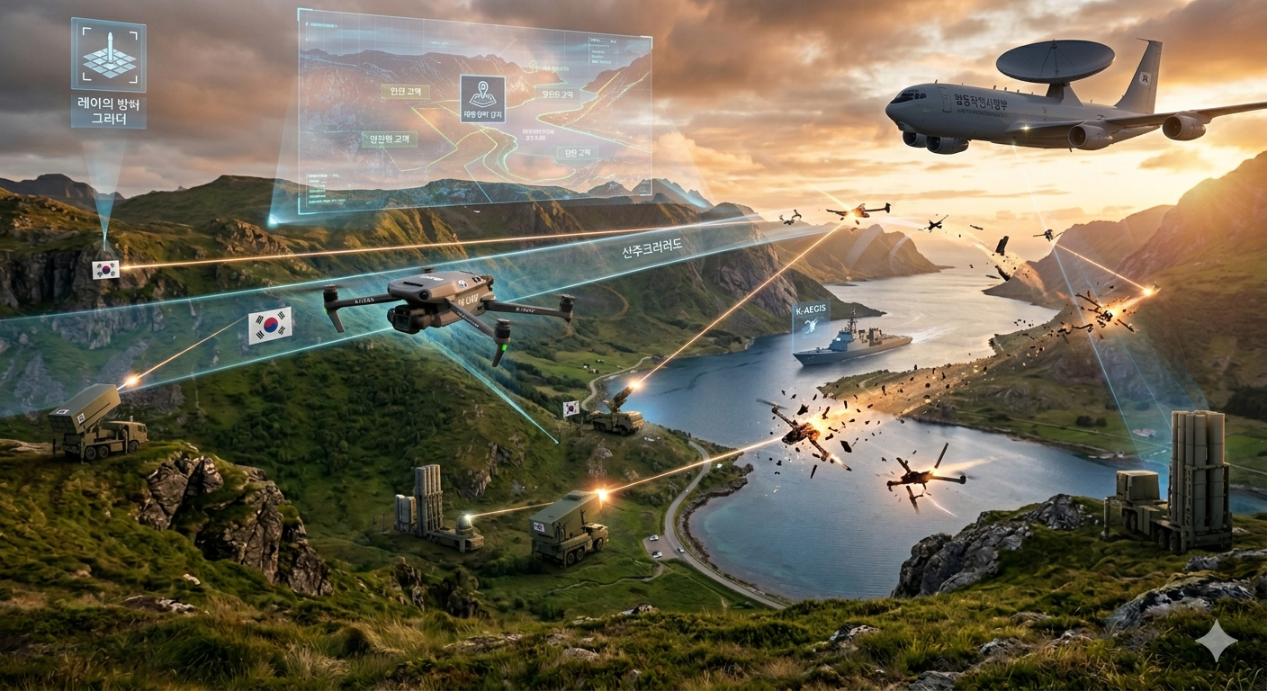 드론 전쟁 이후 방공 시장 재편…K-방산 기회와 조건 – Drone Warfare and Defense Market Shift