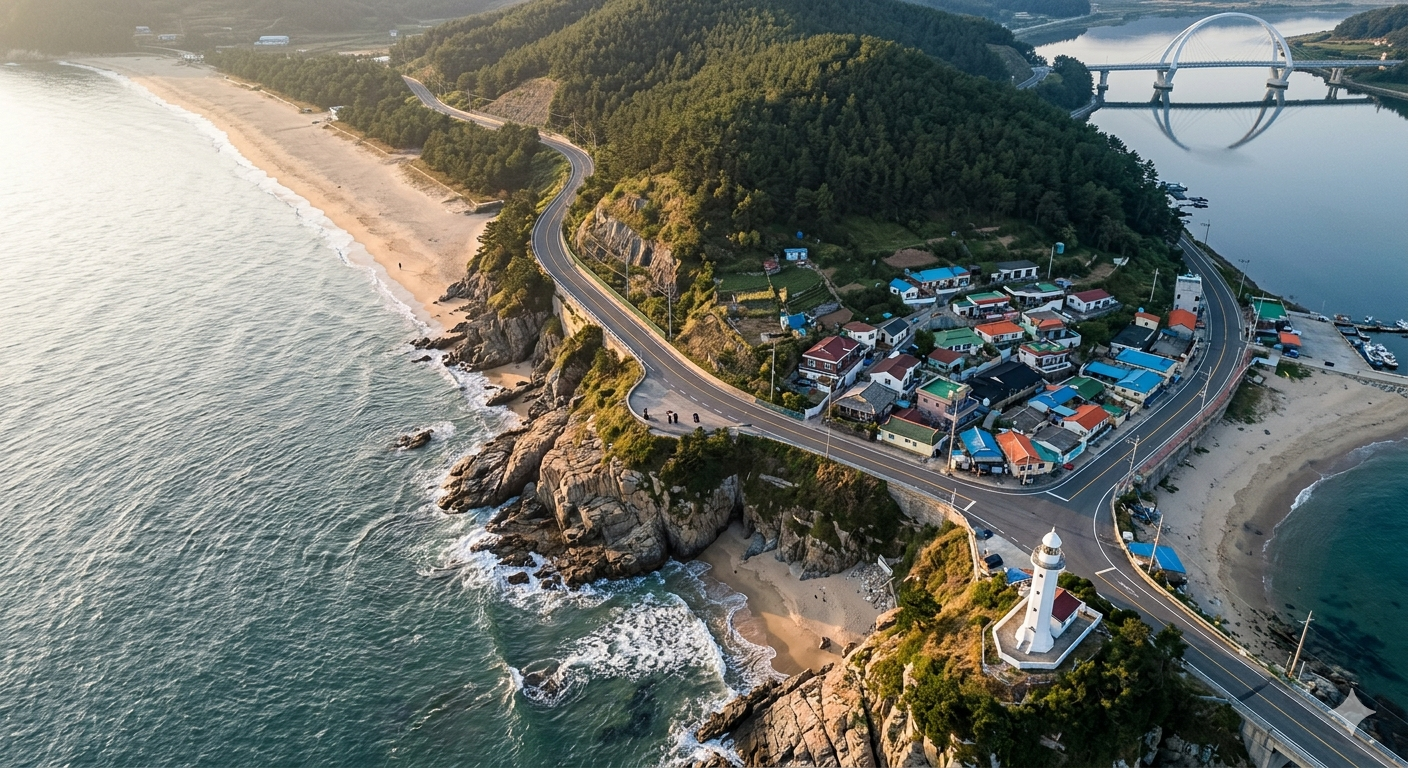[Droning Airworks 시리즈] ③ 드론 촬영의 구도 설계 — Aerial Composition and Spatial Perspective