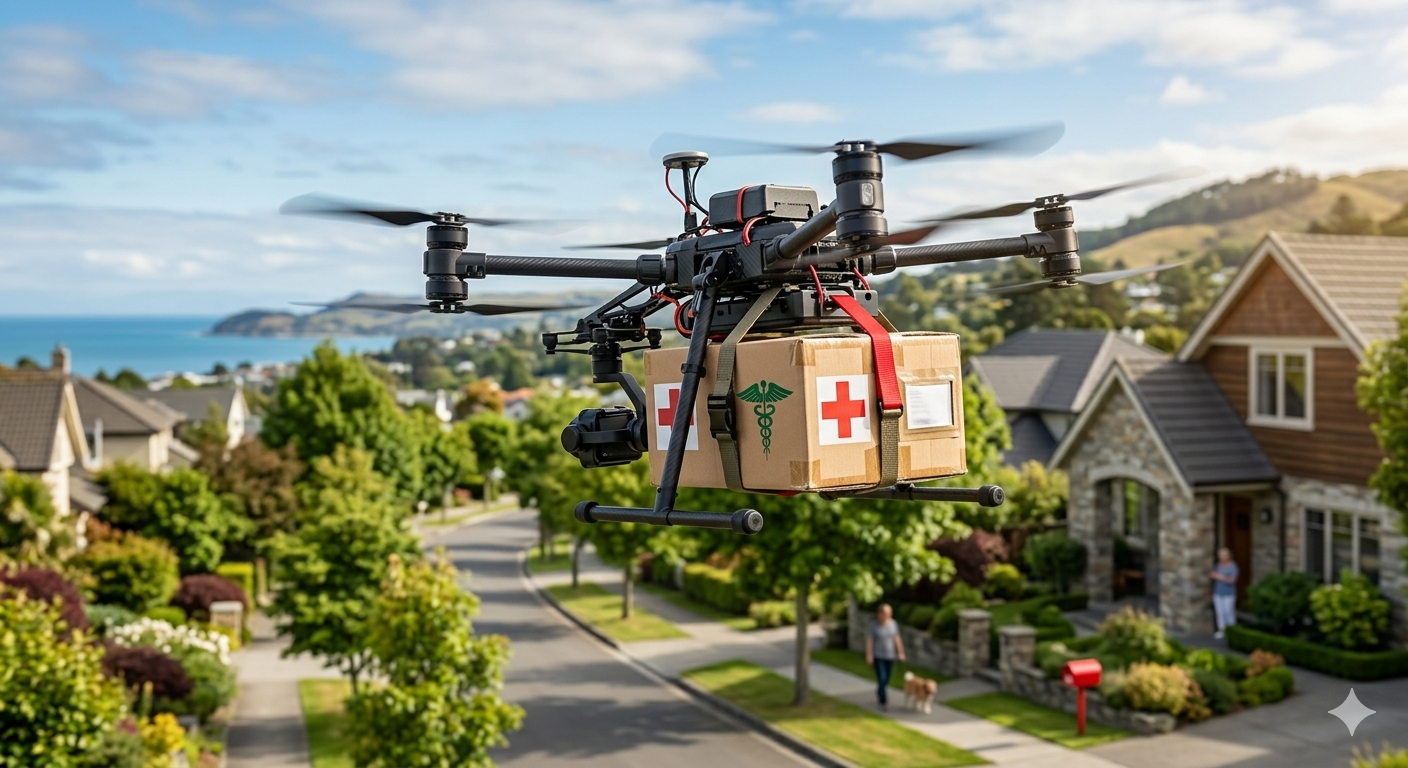 더블린 병원 드론 물류 실험 – Dublin Hospitals Test High-Speed Drone Delivery
